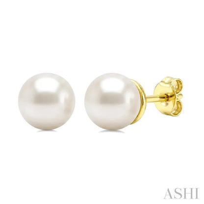 Pearl Stud Earrings