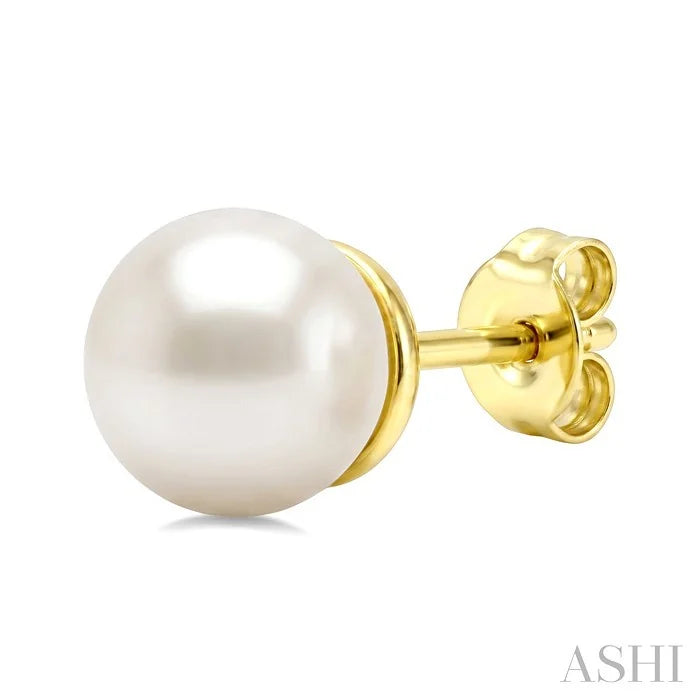Pearl Stud Earrings