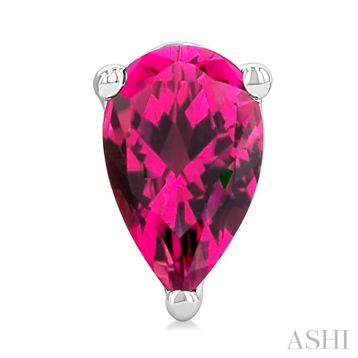 Pear Shape Gemstone Stud Earrings