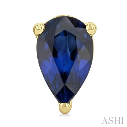 Pear Shape Gemstone Stud Earrings