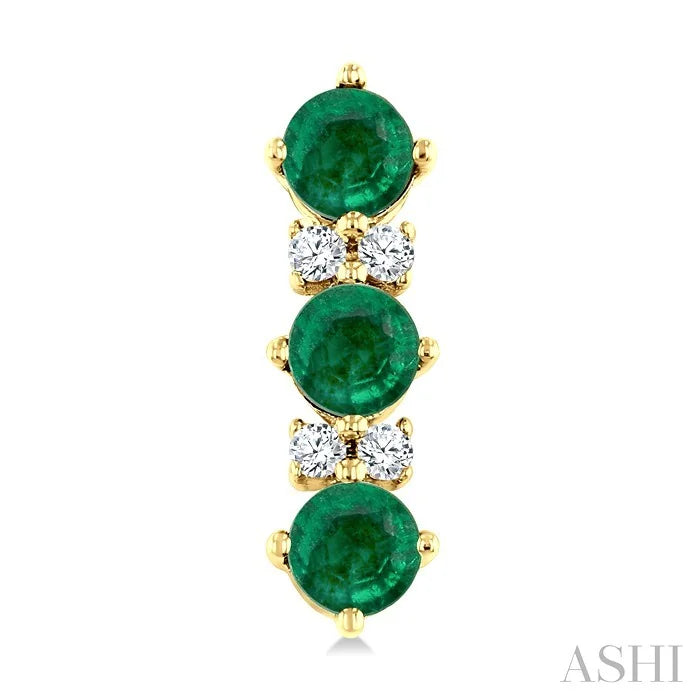 Gemstone & Petite Diamond Fashion Earrings