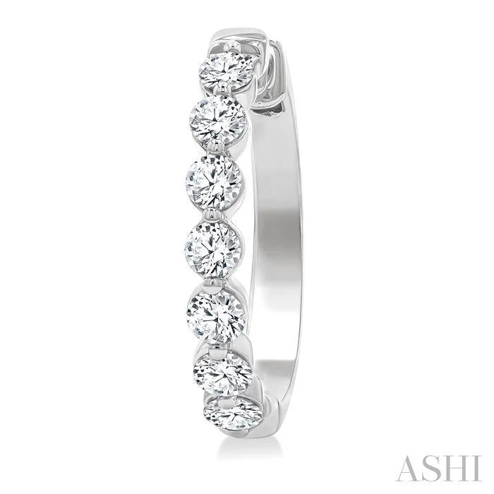 Diamond Hoop Earrings