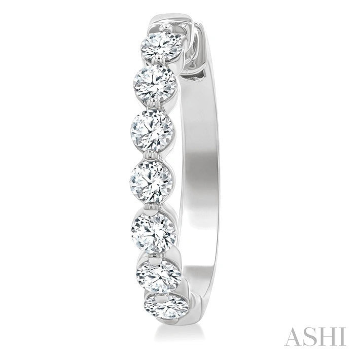 Diamond Fashion Hoop Earrings