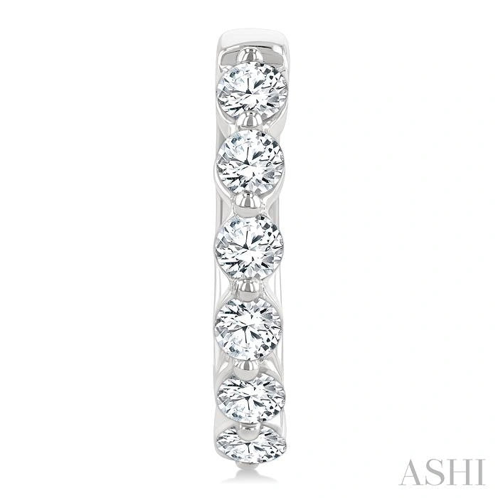 Diamond Hoop Earrings