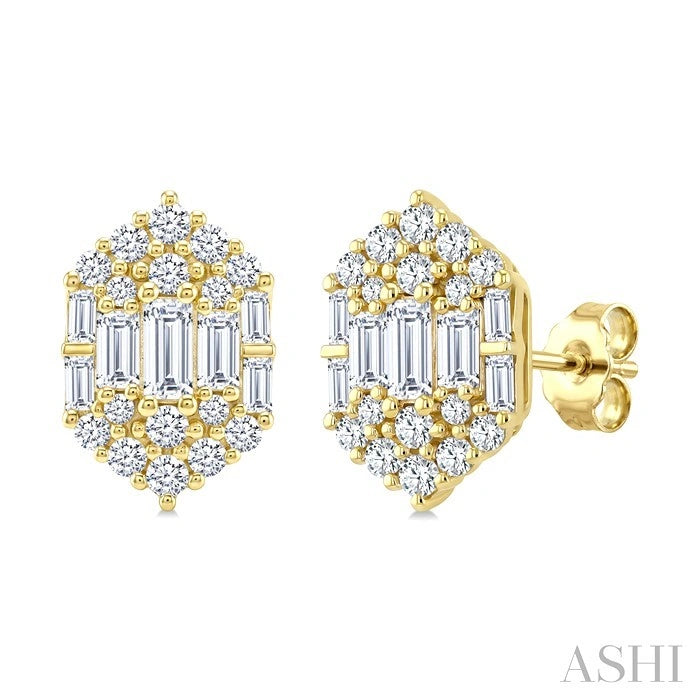 Fusion Diamond Fashion Earrings