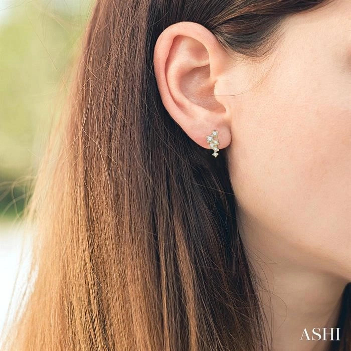 Scatter Diamond Fashion Earrings
