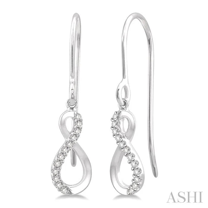 Infinity Petite Diamond Fashion Earrings