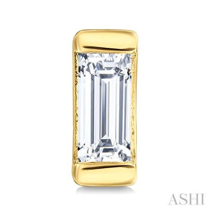 Baguette Diamond Petite Fashion Earrings