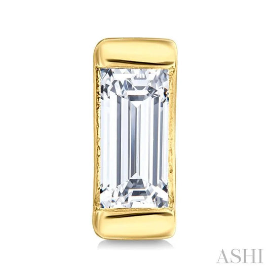 Baguette Diamond Petite Fashion Earrings