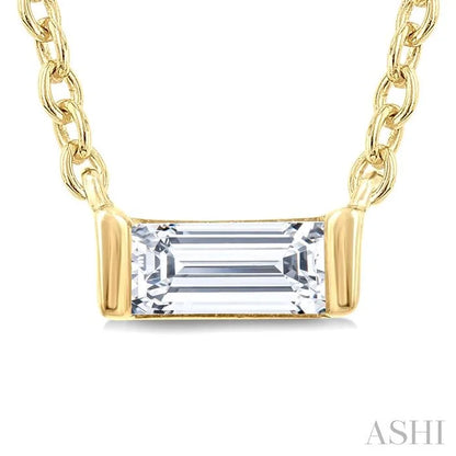 Baguette Diamond Petite Fashion Pendant
