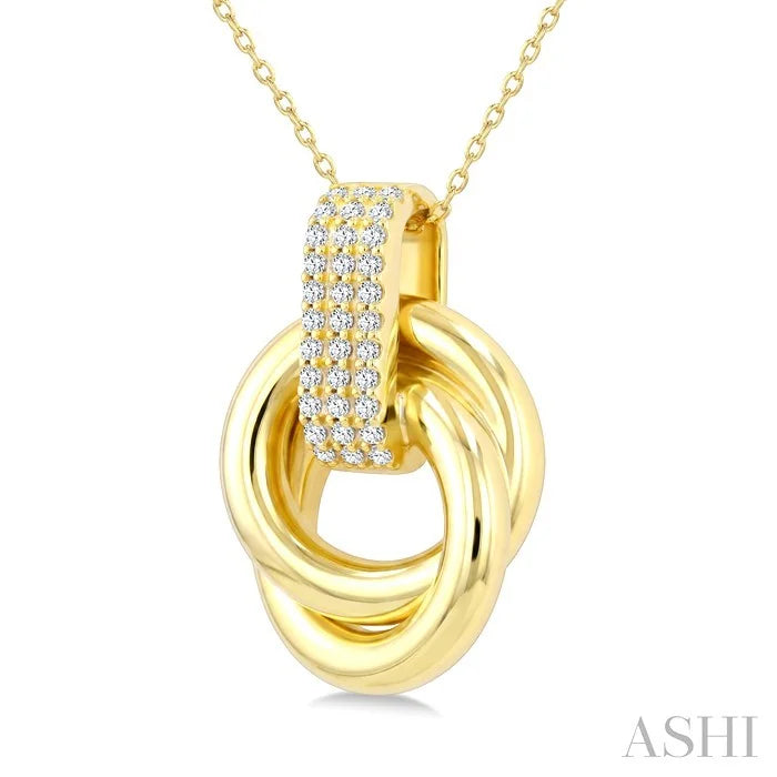Aeris Gold Diamond Fashion Pendant