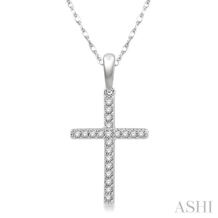 Cross Petite Diamond Fashion Pendant