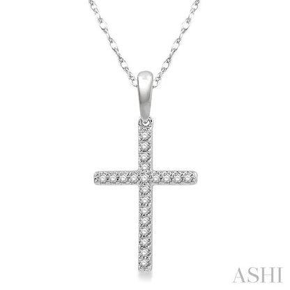 Cross Petite Diamond Fashion Pendant