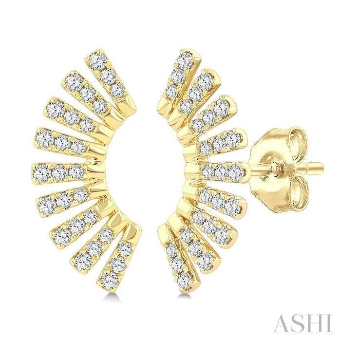 Diamond Fashion Ear Climbers