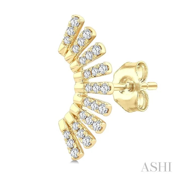 Diamond Fashion Ear Climbers