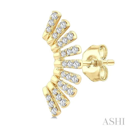 Diamond Fashion Ear Climbers