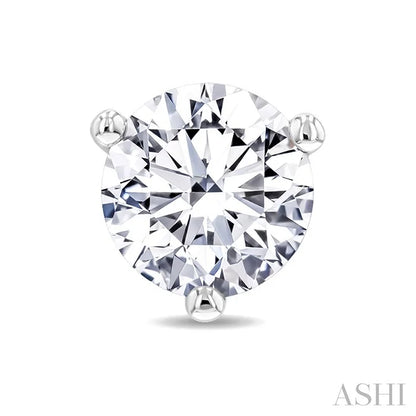 Round Shape Martini Diamond Stud Earrings