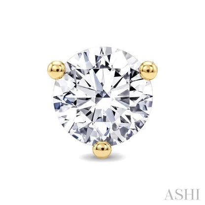 Round Shape Martini Diamond Stud Earrings