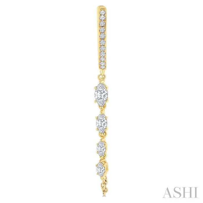 Journey Diamond Fashion Chain Earrings