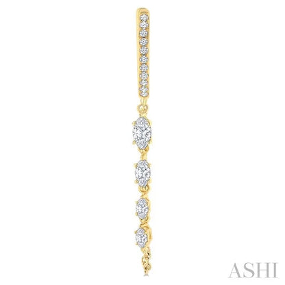 Journey Diamond Fashion Chain Earrings