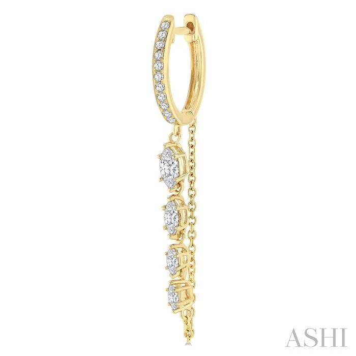Journey Diamond Fashion Chain Earrings