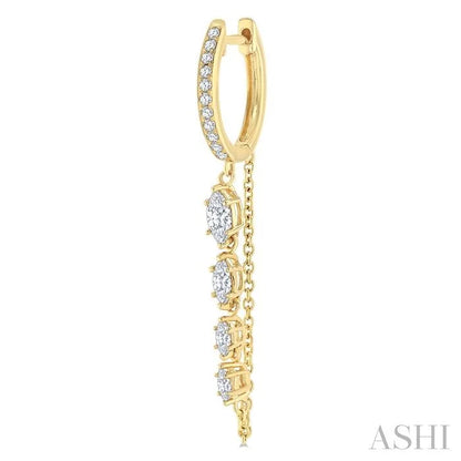 Journey Diamond Fashion Chain Earrings