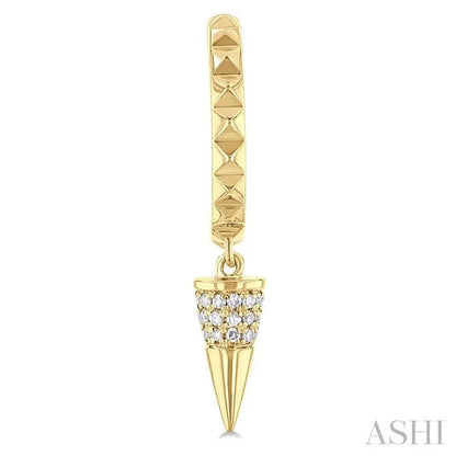Cone Diamond Fashion Earrings