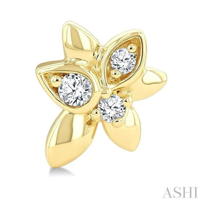 Starlit Petals Diamond Fashion Earrings