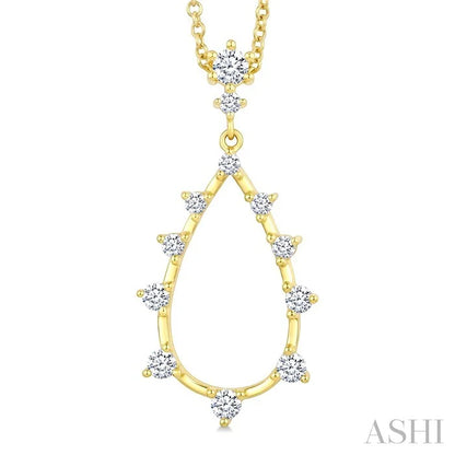 Drop Floating Diamond Fashion Pendant