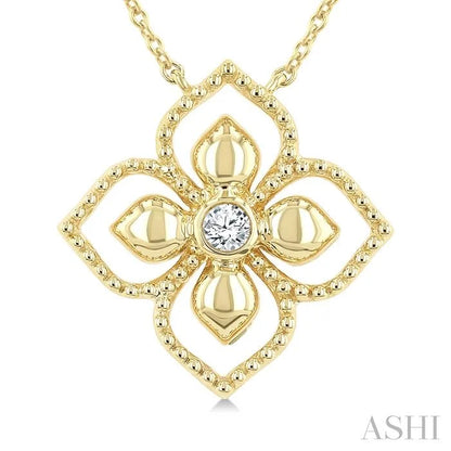 Blossom Medallion Diamond Fashion Pendant