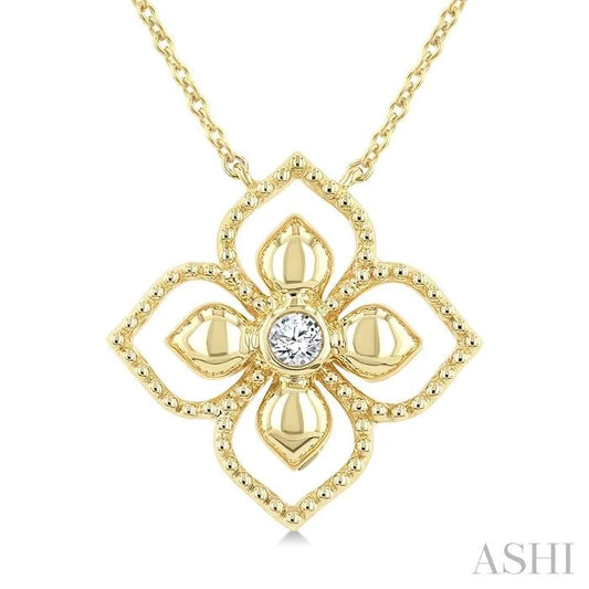 Blossom Medallion Diamond Fashion Pendant