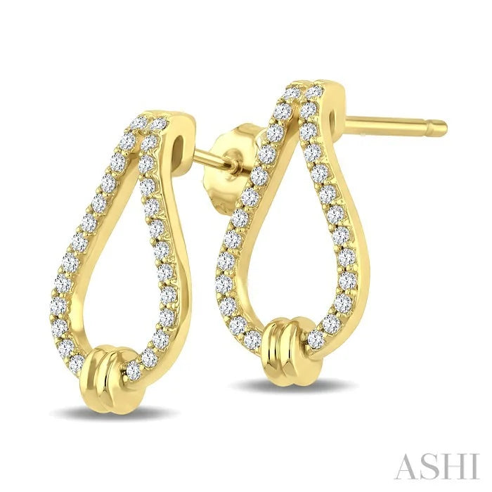 Knot Diamond Fashion Earrings
