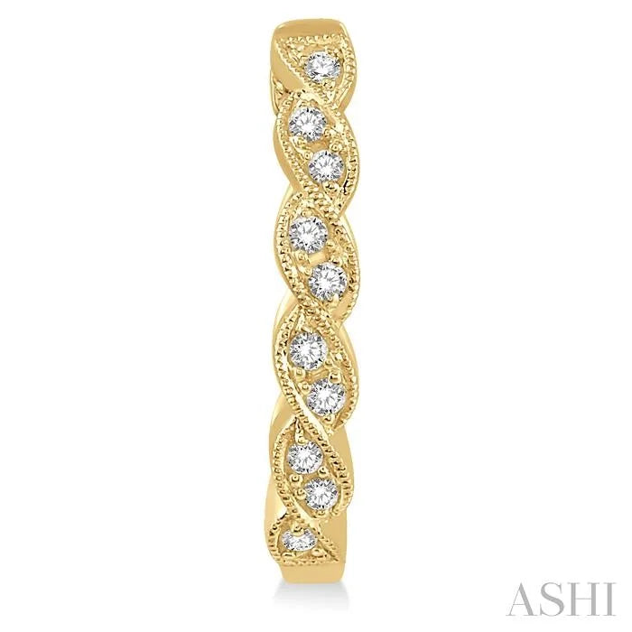 Diamond Hoop Earrings