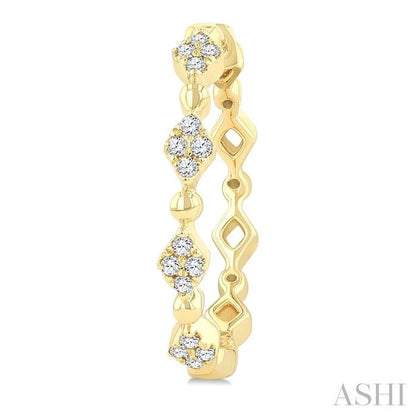 Art Deco Diamond Fashion Hoop Earrings