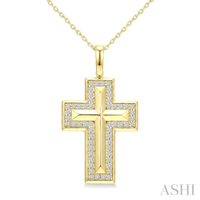 Cross Diamond Fashion Pendant