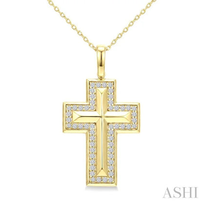 Cross Diamond Fashion Pendant