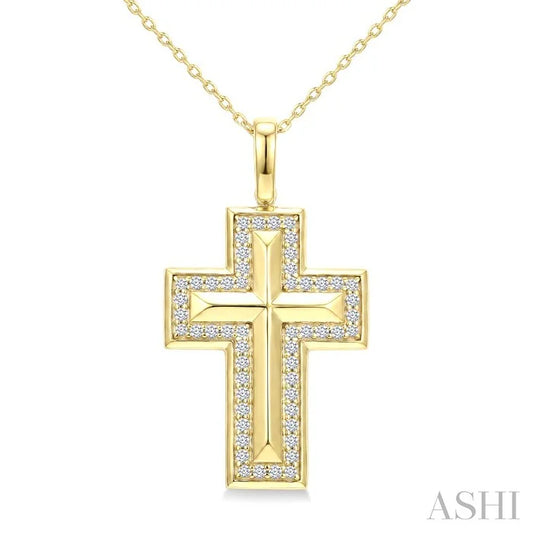 Cross Diamond Fashion Pendant