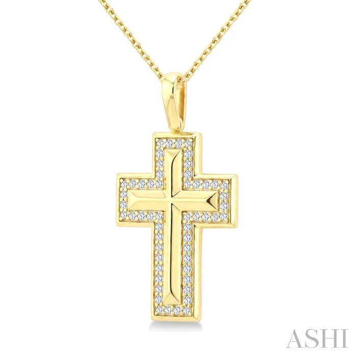 Cross Diamond Fashion Pendant