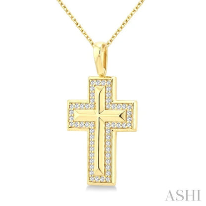Cross Diamond Fashion Pendant