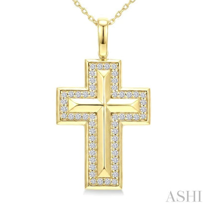Cross Diamond Fashion Pendant