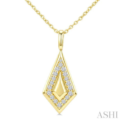 Kite Shape Diamond Fashion Pendant