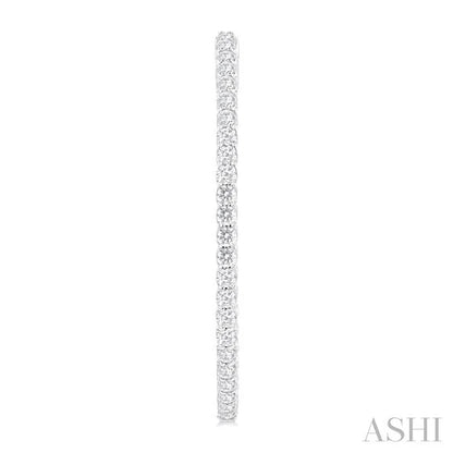 Inside-Out Diamond Hoop Earrings