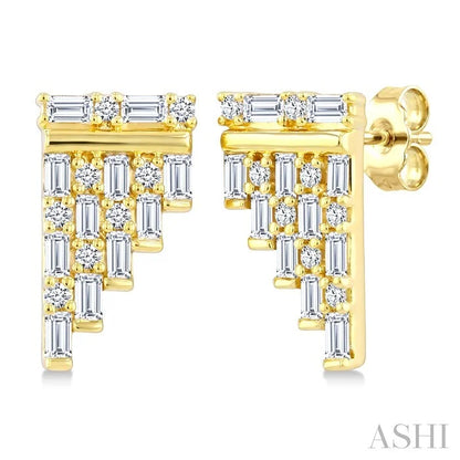 Fusion Diamond Fashion Earrings