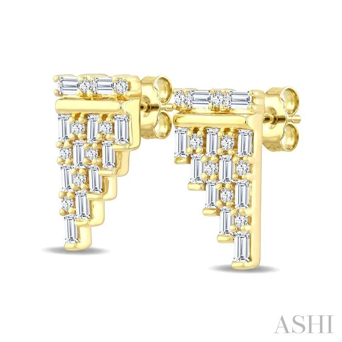 Fusion Diamond Fashion Earrings