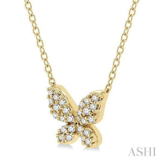 Butterfly Petite Diamond Fashion Pendant