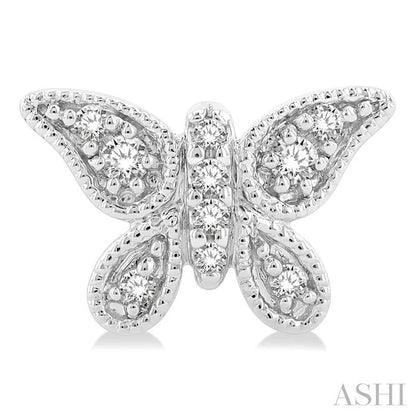 Butterfly Petite Diamond Fashion Earrings