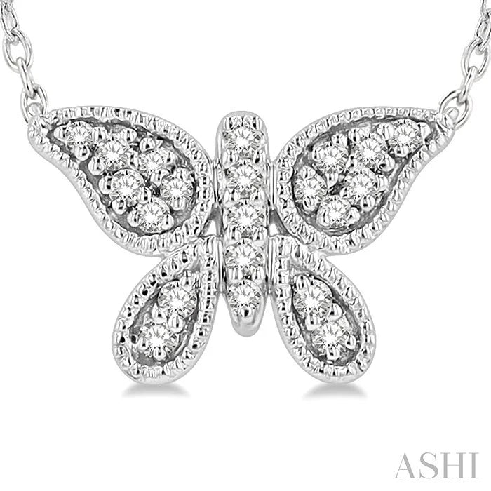 Butterfly Petite Diamond Fashion Pendant
