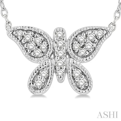 Butterfly Petite Diamond Fashion Pendant