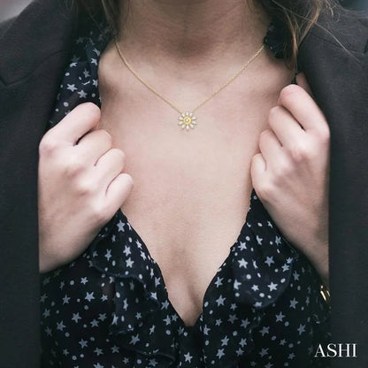 Petite Baguette Diamond Fashion Pendant