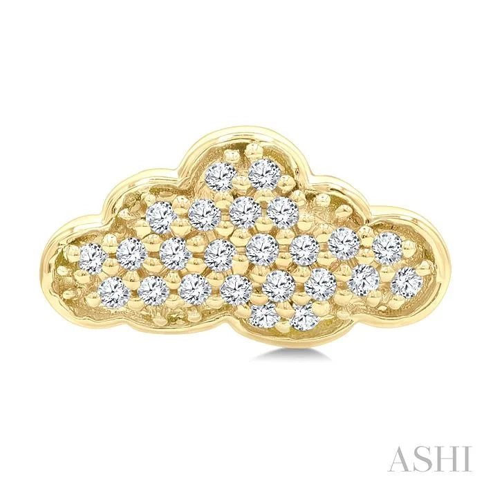 Cloud Petite Diamond Fashion Earrings